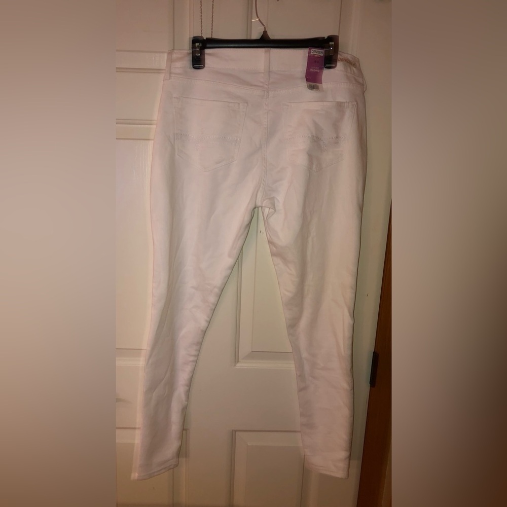 Junior Denim Jeggings by DENIZEN from Levi’s low-rise jeggings Size 14/15 - Picture 6 of 15